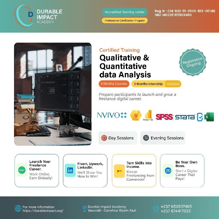 Qualitative & Quantitative Data Analysis