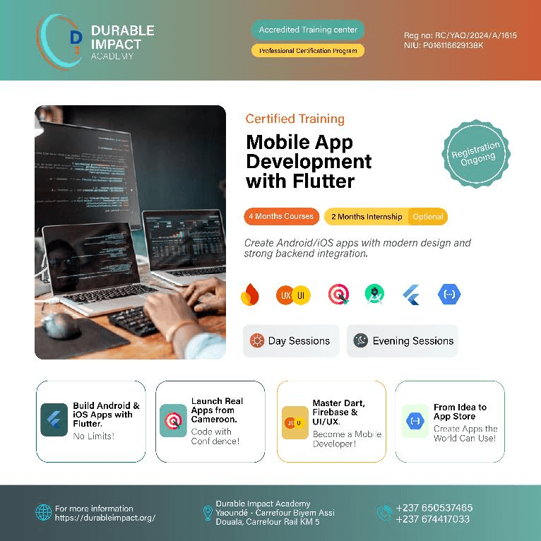 Full Stack Mobile App Development with Flutter